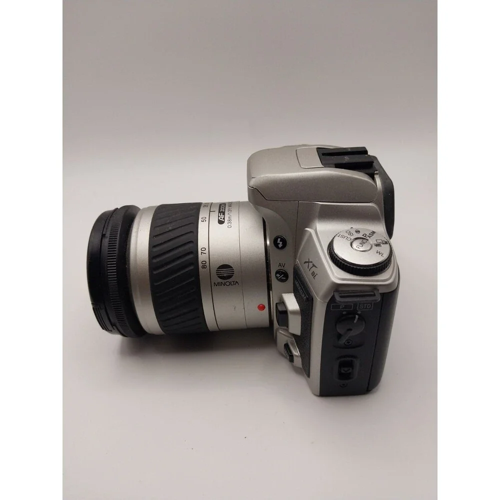 Minolta Maxxum XTsi 35mm Camera W/ Minolta AF Zoom Lens 35-80mm, Untested As Is